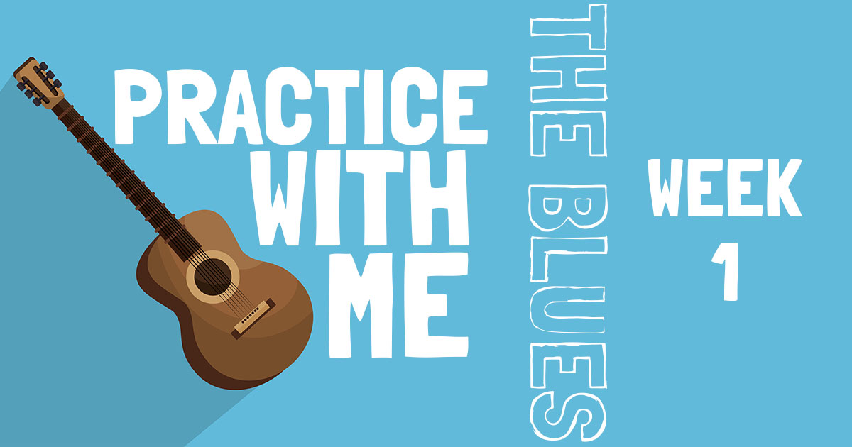 practice with me blues live guitar